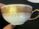 Antique Limoges Cup - Ornate Gold Band - - Estate Piece Cups & Saucers photo 1