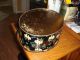 Vintage Metalware Tin Box / Tin Basket / W/ Handles / Or Tin Sewing Basket Metalware photo 4