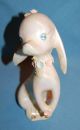 Vintage Lefton Porcelain Ceramic Pottery Pretty & Sweet Dachshund Dog Figurine Figurines photo 3