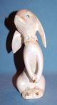 Vintage Lefton Porcelain Ceramic Pottery Pretty & Sweet Dachshund Dog Figurine Figurines photo 4