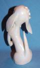 Vintage Lefton Porcelain Ceramic Pottery Pretty & Sweet Dachshund Dog Figurine Figurines photo 8