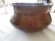 Antique English Beaten Copper Bowl Metalware photo 2