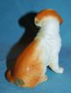 Vintage Lefton Japan Porcelain Ceramic Pottery Gorgeous St Bernard Dog Figurine Figurines photo 9