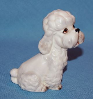 Vintage Porcelain Ceramic Pottery Gorgeous Norcrest Poodle Dog Figurine photo