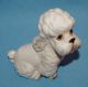 Vintage Porcelain Ceramic Pottery Gorgeous Norcrest Poodle Dog Figurine Figurines photo 2