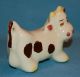 Vintage Porcelain Ceramic Rio Hondo California Pottery Cute Cow Figurine Figurines photo 1