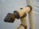 Gorgeous Antique Fluted Wood Floor Easel 60 