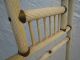 Gorgeous Antique Fluted Wood Floor Easel 60 