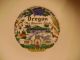 - Oregon - The Beaver State - (ceramic Souvenir Plate) Plates & Chargers photo 6