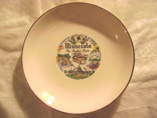 - Minnesota - The Gopher State - (ceramic Souvenir Plate) photo