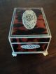 Antique 19th Cent Fine Detail Faux Tortiose Shell Faux Ivory Fretwork Jewel Box Boxes photo 4