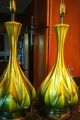 Rare Mid - Century Vintage Ceramic Lamp Set Lamps photo 1