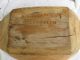 Primitive Hand Carved/signed Wood Dough Bowl - Handmade By Joe Griffith Bowls photo 5