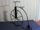 Wrought Iron Old Fashion Bike - Great For Displaying Dolls/bears Metalware photo 3