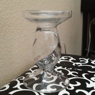 Glass Candle Holder photo