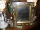 Antique Mirror C.  1875 - - Aesthetic Movement Example - Intaglio Carvings - Very Rare Mirrors photo 11