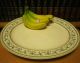 Early 1800 ' S Antique Mintons Rare Farnley Old English Oval Platter Staffordshire Platters & Trays photo 11