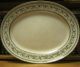 Early 1800 ' S Antique Mintons Rare Farnley Old English Oval Platter Staffordshire Platters & Trays photo 2