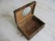 Vintage Antique Bulgarian Wooden Box For Clocks Boxes photo 1