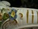 Antique Porcelain Candelabra Marked - Possibly Dresden,  Germany Or Austria Candle Holders photo 9