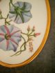 Lovely Hand Painted And Signed Japanese Porcelain Tile Gold Gilt Lovely Frame Tiles photo 2