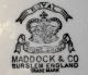 Maddock & Co.  English Vintage White Ironstone 5 Pint Scalloped Rim Footed Bowl Bowls photo 9