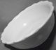 Maddock & Co.  English Vintage White Ironstone 5 Pint Scalloped Rim Footed Bowl Bowls photo 1
