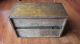 Old Oak 4x6 Index Card Sized File Box Wooden Dovetailed 10 3/4in.  Deep Boxes photo 3