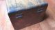 Old Oak 4x6 Index Card Sized File Box Wooden Dovetailed 10 3/4in.  Deep Boxes photo 4