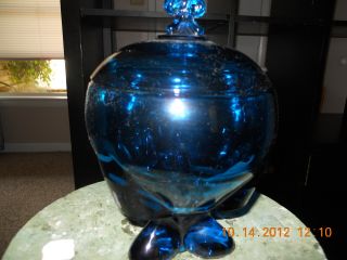 Decorative Candy Jar With Lid photo