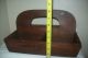 Vintage Rustic Wooden Tool/tote Box With Handle Boxes photo 8