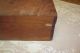 Antique Hand Made Wood Wooden Box Marked Vfw Aux Treasure Cash Chest 16x11x6 Boxes photo 9