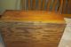 Antique Hand Made Wood Wooden Box Marked Vfw Aux Treasure Cash Chest 16x11x6 Boxes photo 7