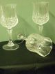 Stunning Set Of Six Crystal Wine Glasses (each Glass Weighs 350g Or 14oz Appox) Stemware photo 3