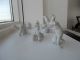 Set Six (6) Unter Weiss Bach Germany Frolicking Porcelain Angel Figurines Figurines photo 1