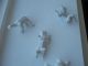 Set Six (6) Unter Weiss Bach Germany Frolicking Porcelain Angel Figurines Figurines photo 3