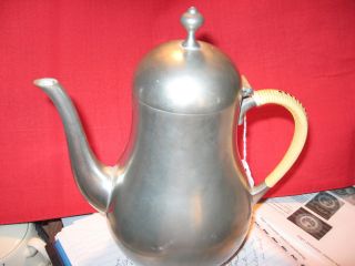 Kdm Holland Pewter Teapot photo