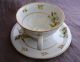 Winterling Demitasse Cup & Saucer Made In Germany Dogwood Flower Gold Leaf Crown Cups & Saucers photo 5