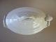 Antique English White Ironstone Gravy/sauce Tureen With Ladle - Holly Pattern Tureens photo 10