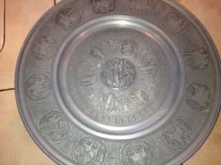 Pewter Plate 15 Inch photo