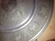 Pewter Plate 15 Inch Metalware photo 3