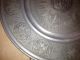 Pewter Plate 15 Inch Metalware photo 4