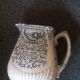 Antique Victorian Hanley English Semi Porcelain Pitcher Cir 1868 - 1872 Pitchers photo 2