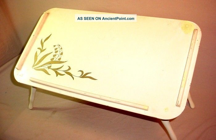 Vintage Artex Green Butlerette Snack Table Folding Butler Tray Trays photo