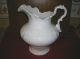 Antique New Jersey Pottery Co.  Porcelain Pitcher,  Ornate,  Circa 1869 - 1883,  Rare Pitchers photo 2