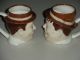 Vintage Laurel & Hardy Mugs Handpainted 1973 Mugs & Tankards photo 1