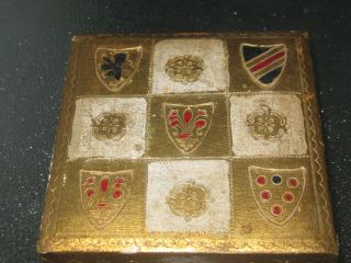 Vintage Venetian Box W Coat Of Arms photo