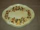 Vintage 1950 ' S Toleware Hand Painted Tray Signed Flowers & Gold Leaf Decoration Toleware photo 10
