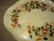 Vintage 1950 ' S Toleware Hand Painted Tray Signed Flowers & Gold Leaf Decoration Toleware photo 1
