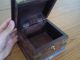 Antique Wooden Box With Brass Decorations Boxes photo 1